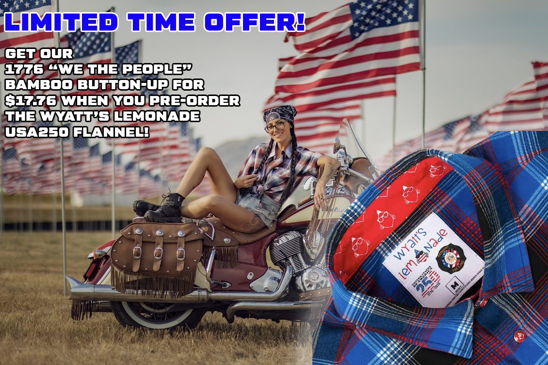 Wyatt's Lemonade USA250 / 1776 Bamboo Bundle Deal