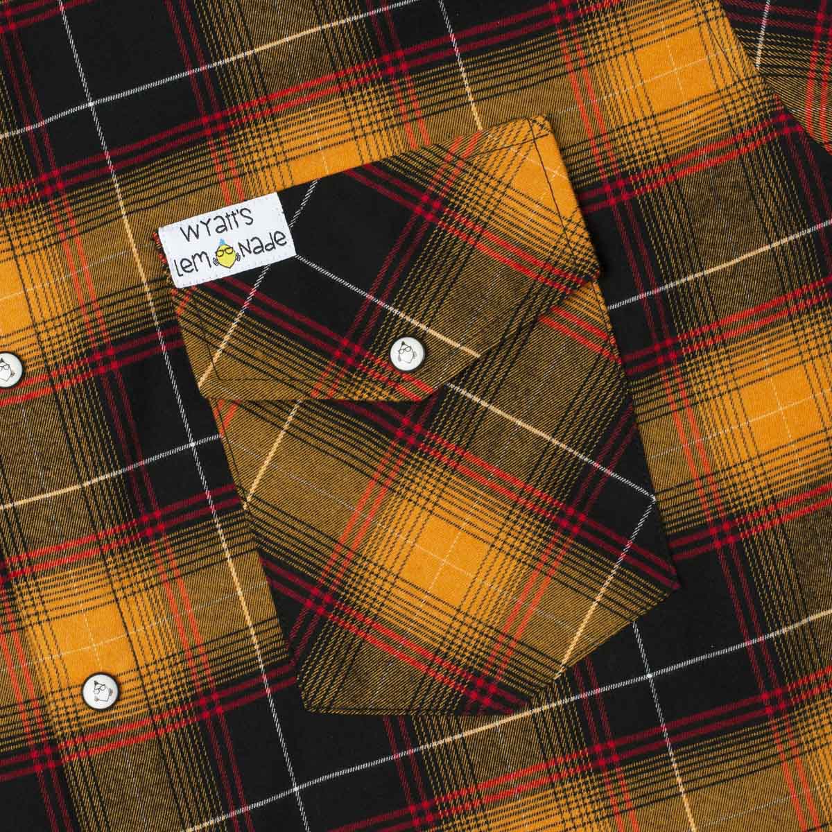 Wyatt's Lemonade 2025 85th Sturgis Edition Flannel for Dogs Inc