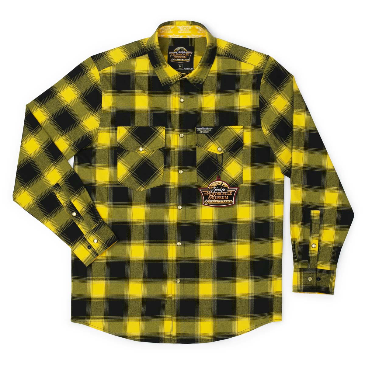 Sturgis Motorcycle Museum & Hall of Fame Flannel - Yellow