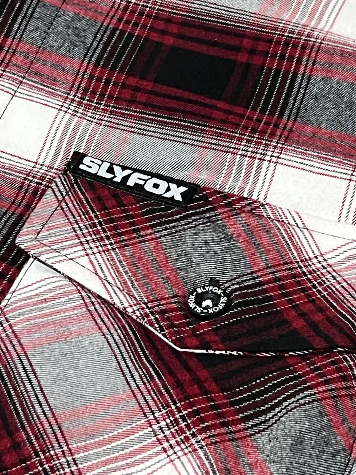 Slyfox Kids Flannel - Fox Blood