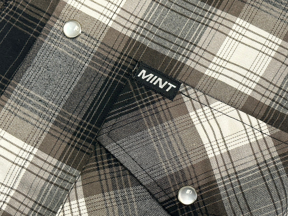 Gray Plaid Flannel
