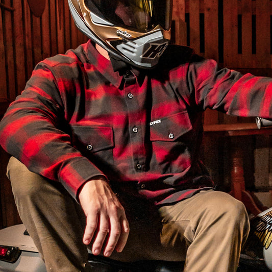 Slyfox Womens Flannel - Red Fox