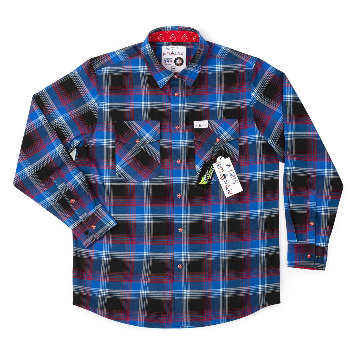 Wyatt's Lemonade 2026 USA250 Edition Flannel for Piedmont Fire & EMS - Women's