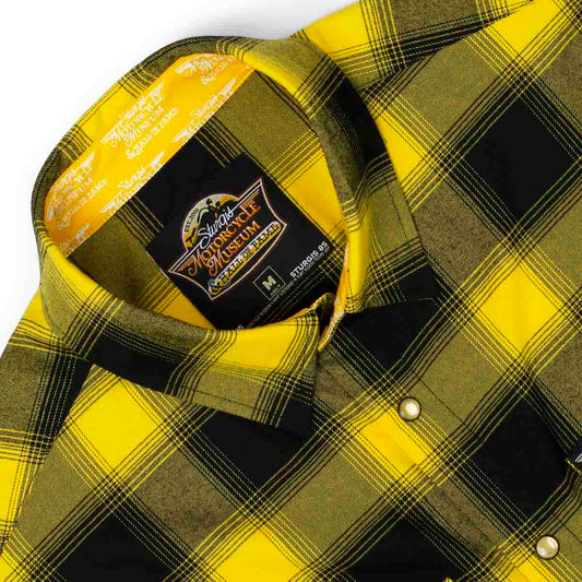 Sturgis Motorcycle Museum & Hall of Fame Flannel - Yellow