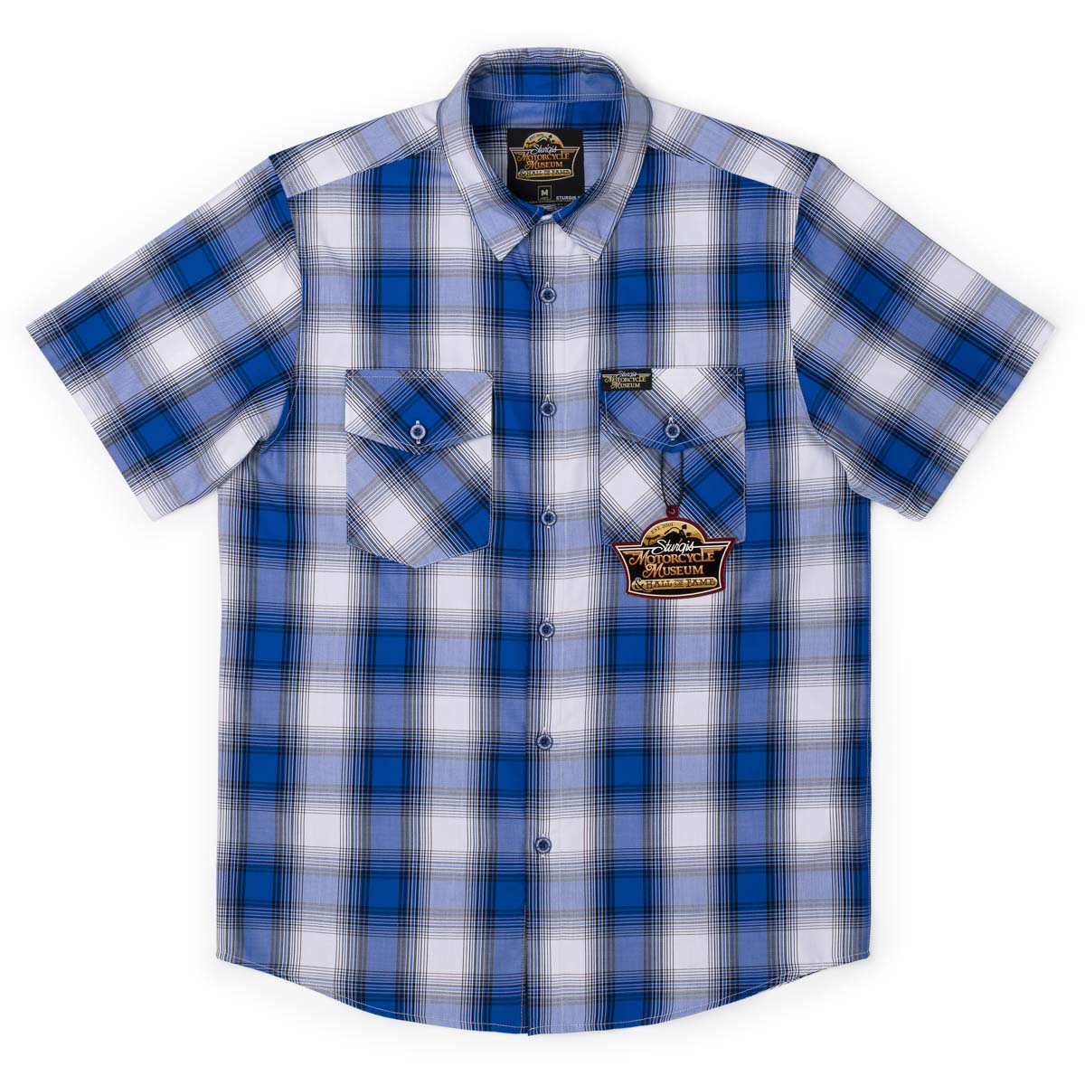 Sturgis Motorcycle Museum & Hall of Fame Bamboo Short Sleeve Button-Up
