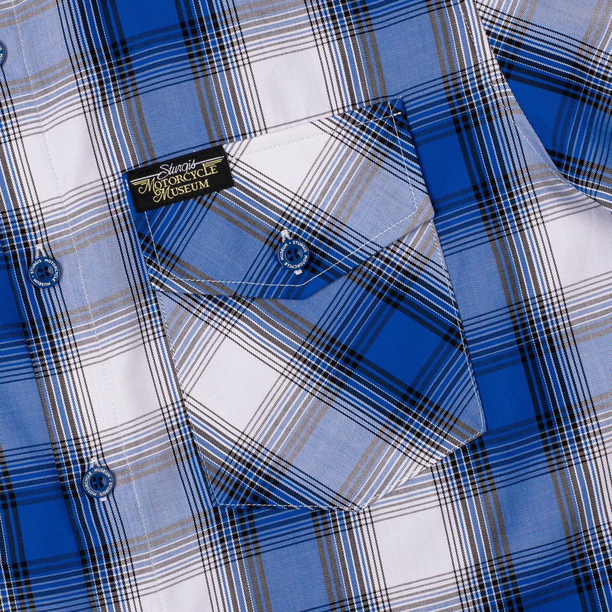 Sturgis Motorcycle Museum & Hall of Fame Bamboo Short Sleeve Button-Up