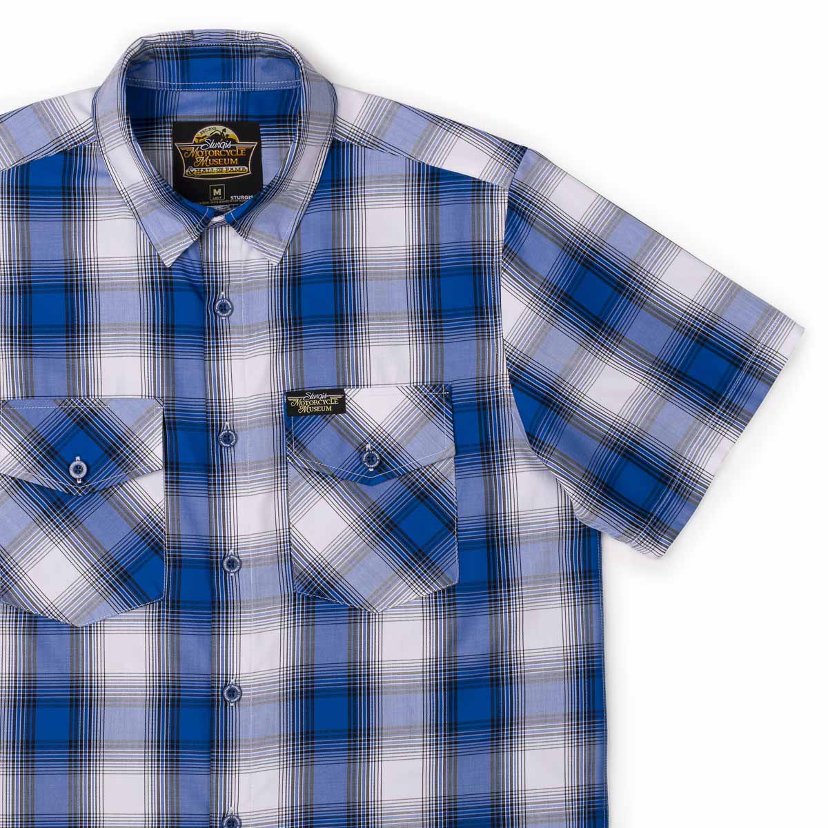 Sturgis Motorcycle Museum & Hall of Fame Bamboo Short Sleeve Button-Up