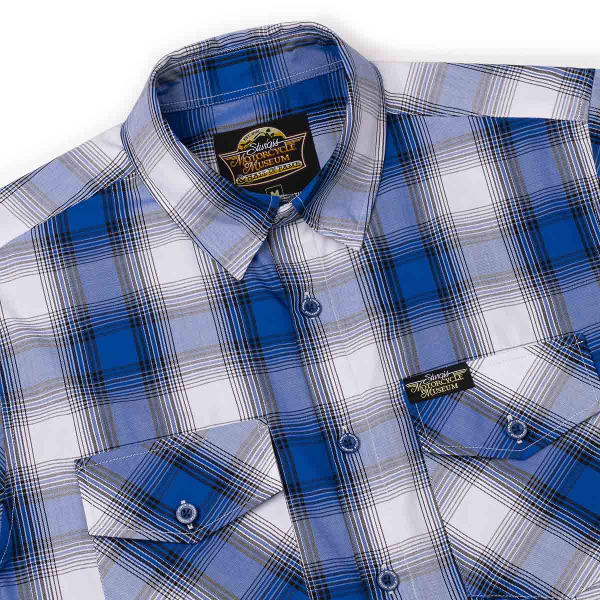 Sturgis Motorcycle Museum & Hall of Fame Bamboo Short Sleeve Button-Up