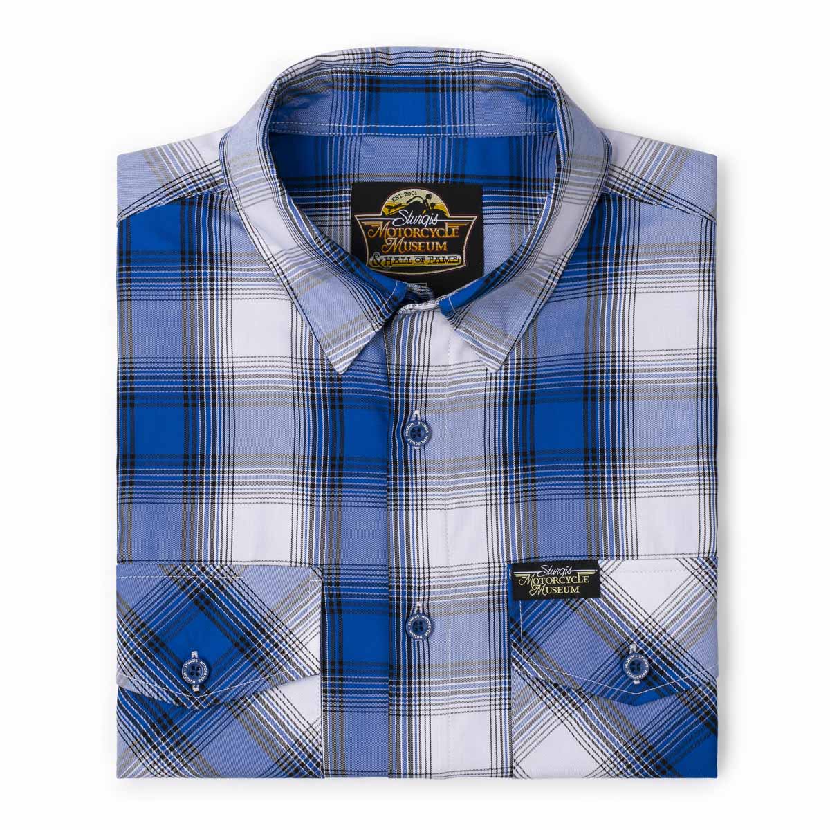Sturgis Motorcycle Museum & Hall of Fame Bamboo Short Sleeve Button-Up
