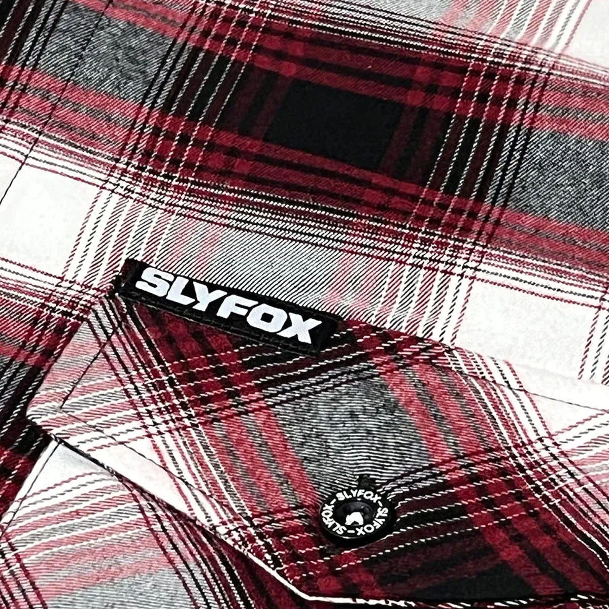 Slyfox Flannel - Fox Blood